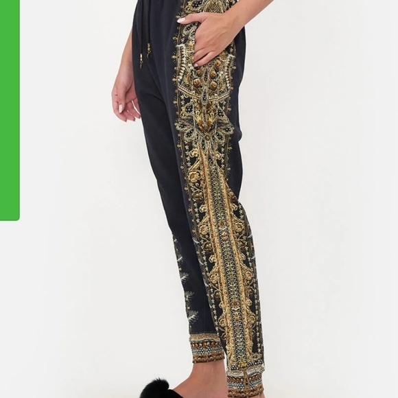 Camilla side panel jersey pants it's all over torero size XXS. - Picture 1 of 15